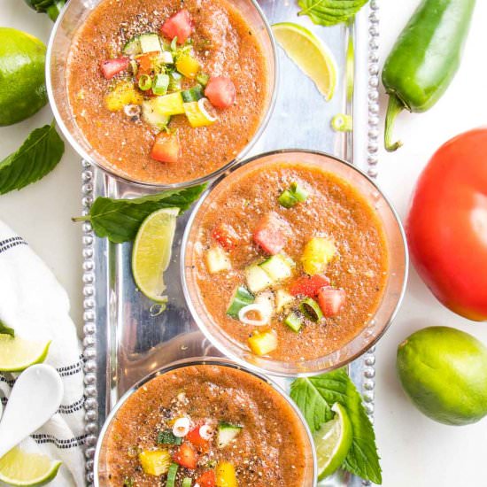 Watermelon Gazpacho