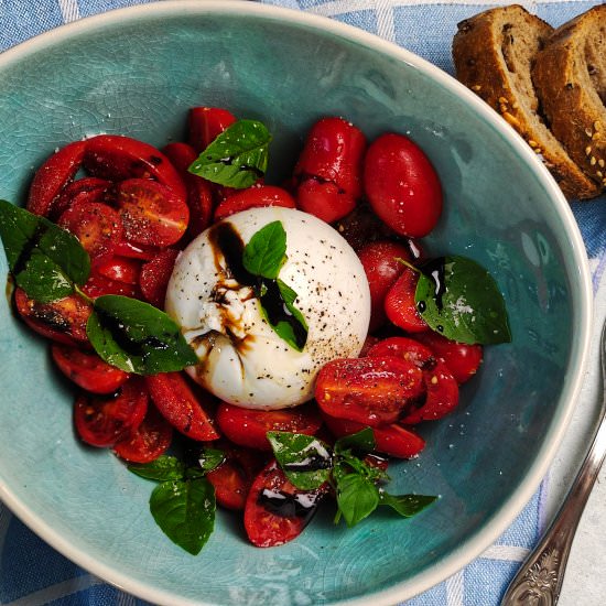 Burrata Caprese Salad