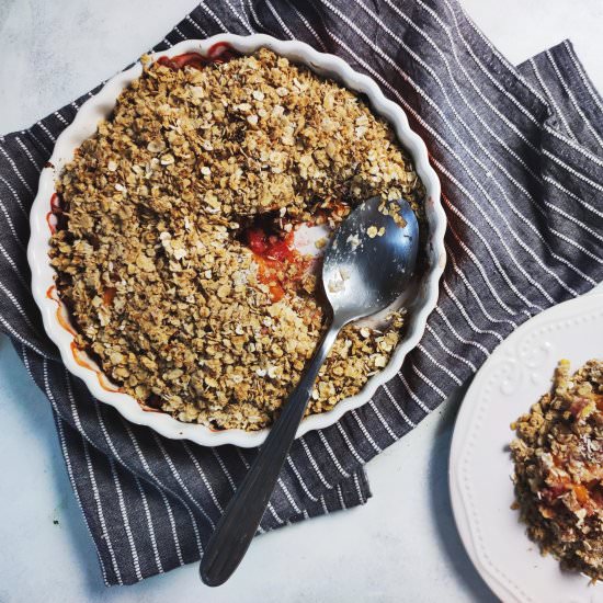 Breakfast Fruit Crumble
