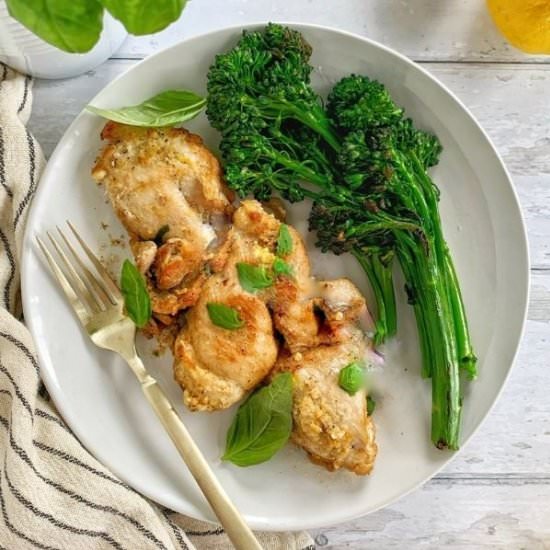 Instant Pot Lemon Garlic Chicken