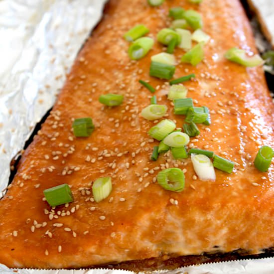 Miso Glazed Salmon