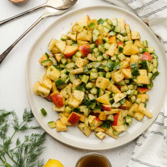 Apple Cucumber Salad