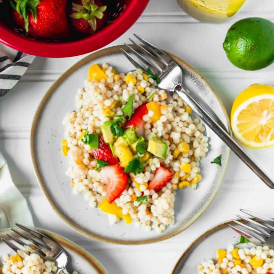 Summer Strawberry Couscous