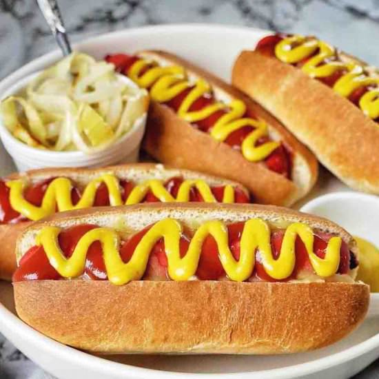 Air Fryer Hot dogs
