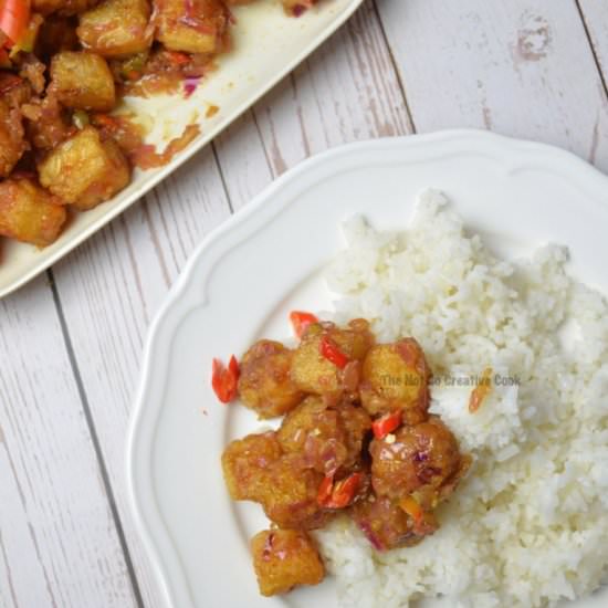 CRISPY TOFU SISIG