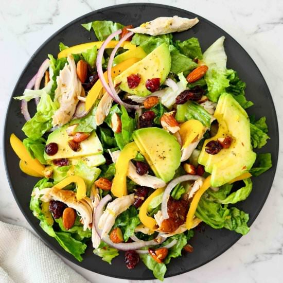Chicken salad with cranberries