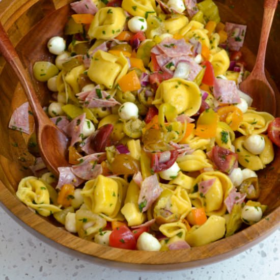 Italian Tortellini Pasta Salad