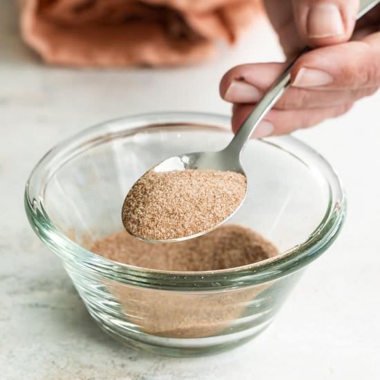 Cinnamon Sugar Topping