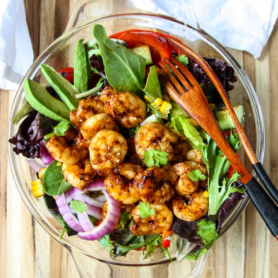 Grilled Shrimp Salad