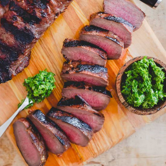 Grilled Venison Backstrap