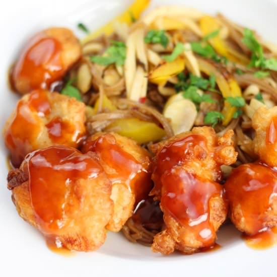 Sweet and Sour Chicken Balls