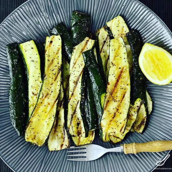 Easy Grilled Zucchini