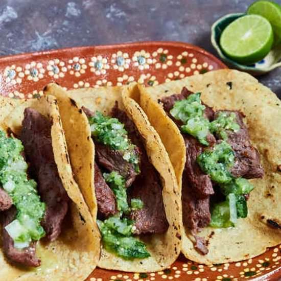 Tacos de Arrachera