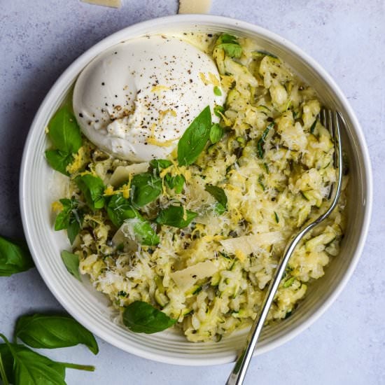 Courgette Risotto