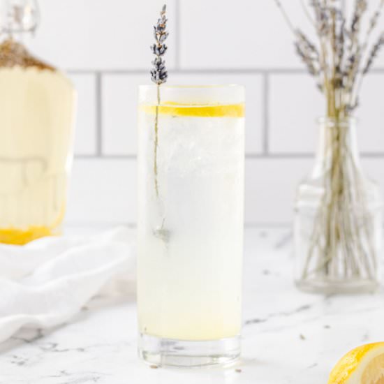 Lavender Vodka Collins