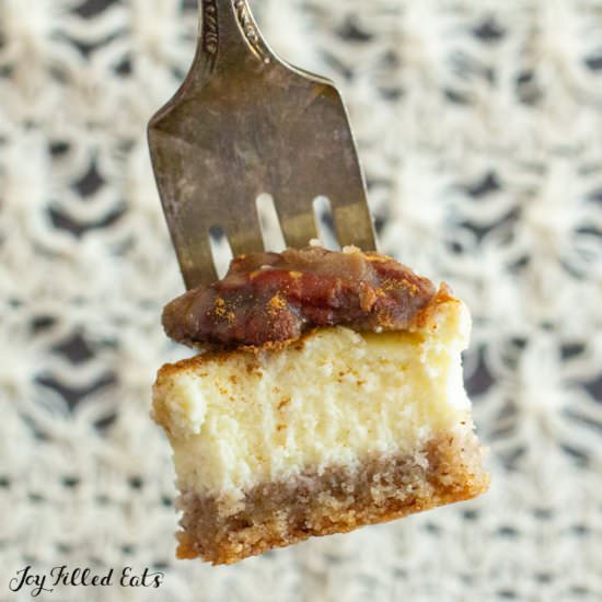 Butter Pecan Cheesecake Bars