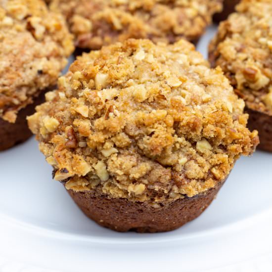 Bakery Style Banana Nut Muffins