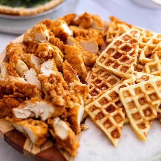 Chicken and Waffles
