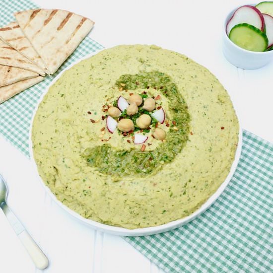 Chimichurri Hummus
