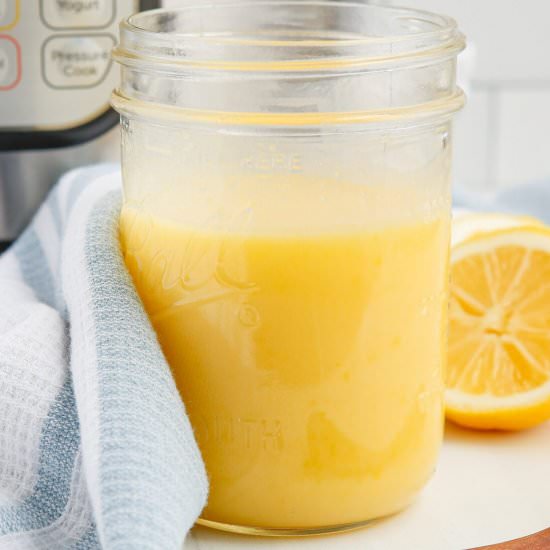 Instant Pot Lemon Curd