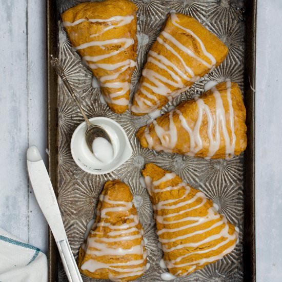 Vegan Pumpkin Scones