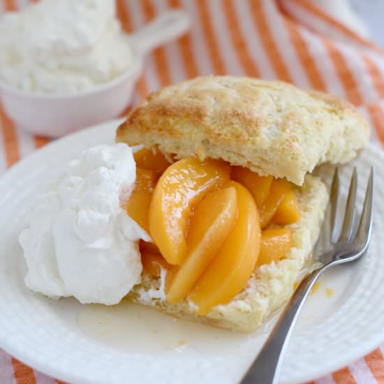 Peach Shortcakes