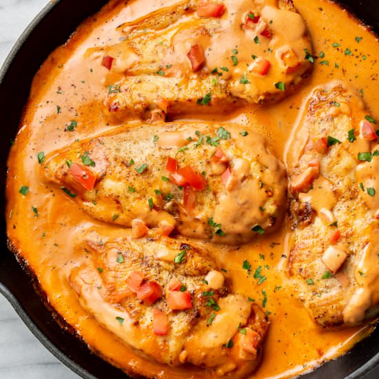 creamy tomato chicken
