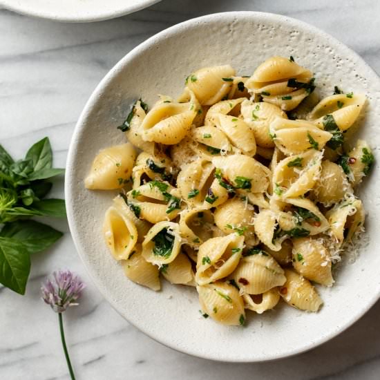 herb butter pasta
