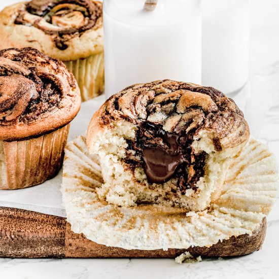 Nutella muffins recipe