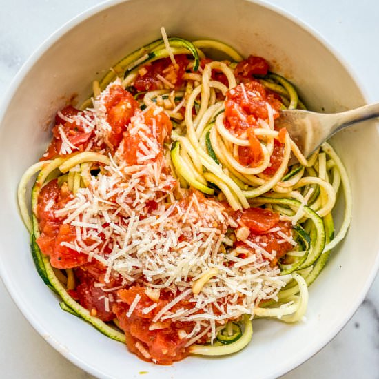 Zucchini Spaghetti