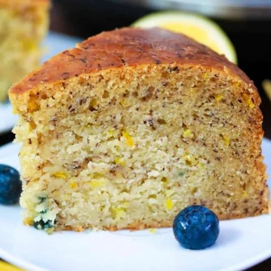 Instant Pot Lemon Blueberry Bread