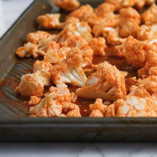 Buffalo Cauliflower Bites