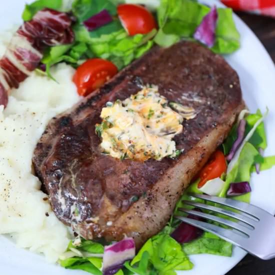 Air Fryer Ribeye Steak