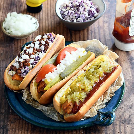 Gluten-Free Veggie Dogs