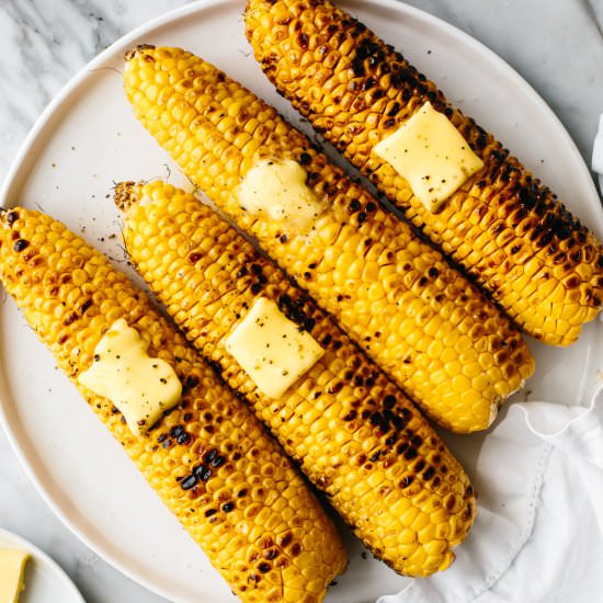 Grilled Corn On The Cob