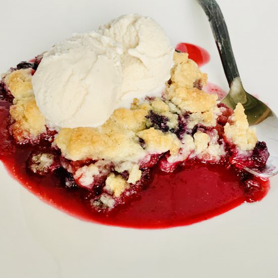 Vegan Berry Crumble