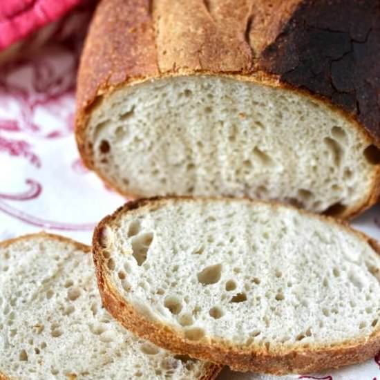 Hearty Slow Fermented Rustic Bread