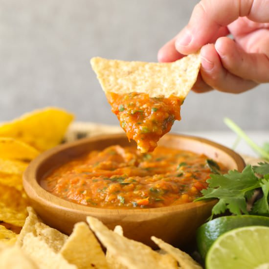 Roasted Tomato Salsa