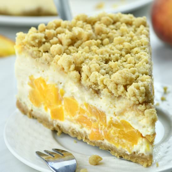 Peach Cheesecake