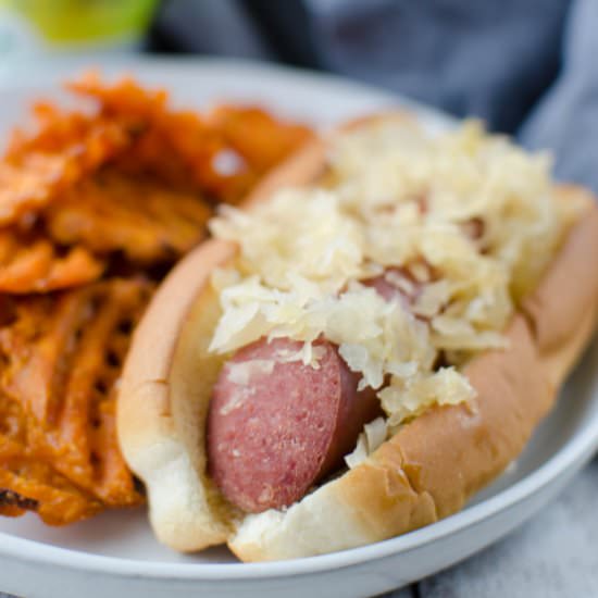 Beer and Brown Sugar Kielbasa