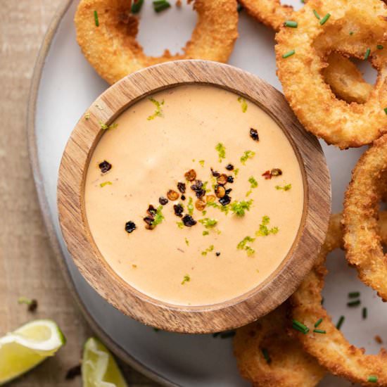 Chipotle Lime Crema Sauce