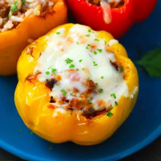 Air Fryer Stuffed Peppers