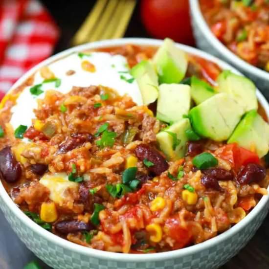Instant Pot Mexican Casserole