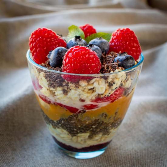 Easy Oats and Chia Pudding