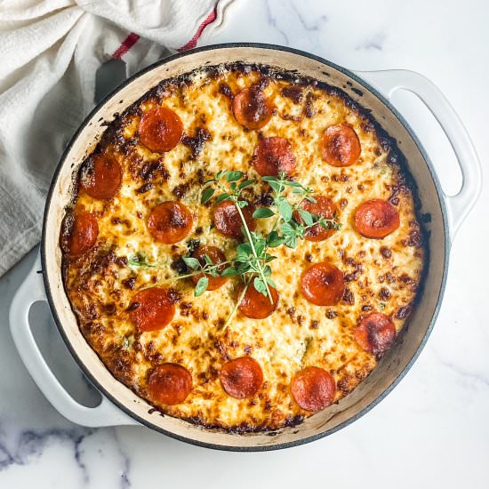 pizza frittata