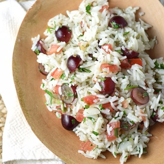 Mexican Cold Rice Salad