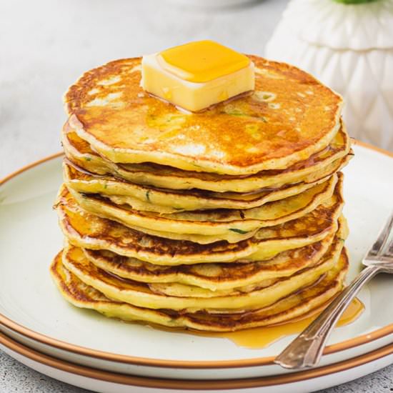 Zucchini Ricotta Pancakes