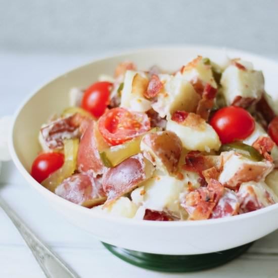 Bacon Tomato Potato Salad