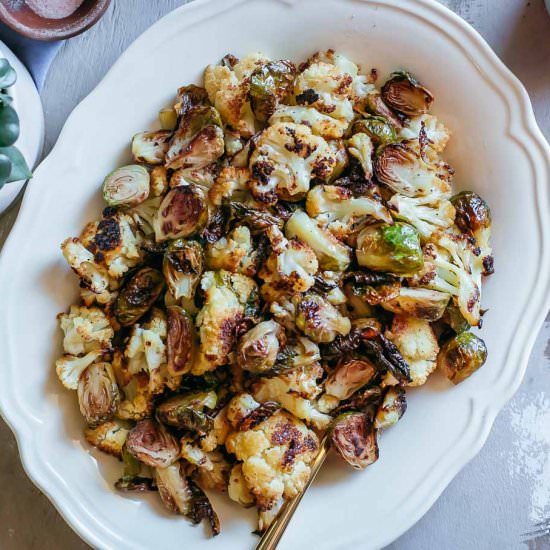 Brussels Sprouts & Cauliflower