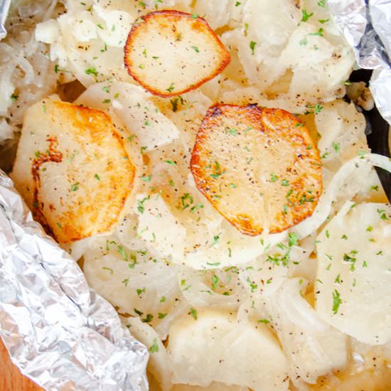 Potatoes On The Grill